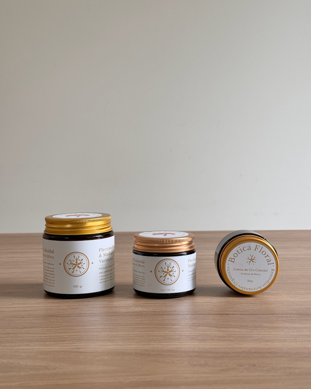 Crema de Oro Coloidal, Incienso & Mirra