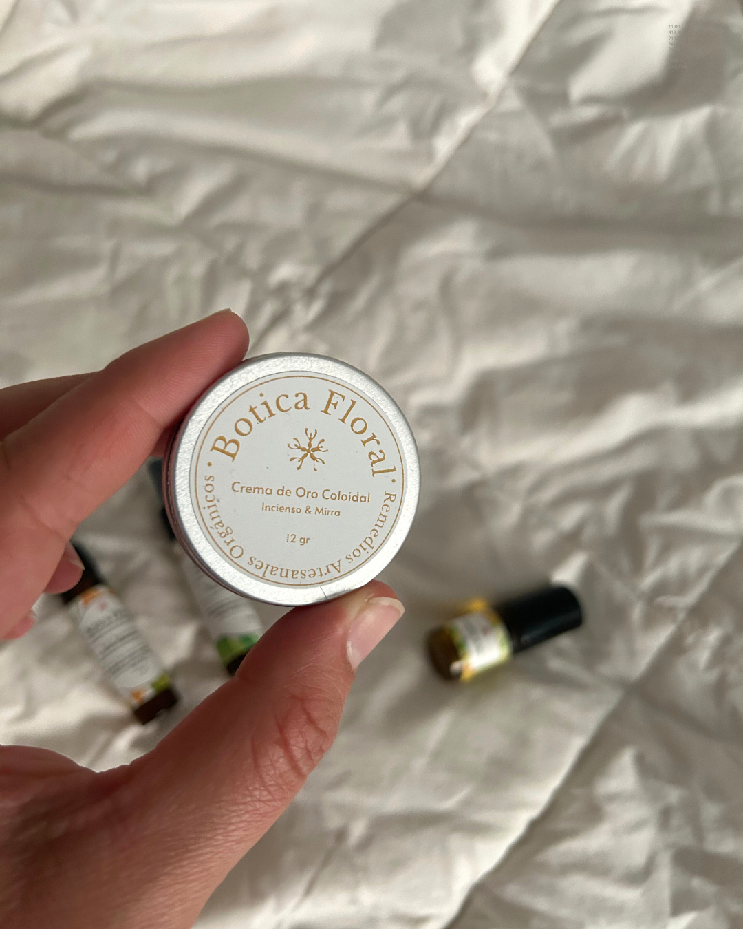 Crema de Oro Coloidal, Incienso & Mirra