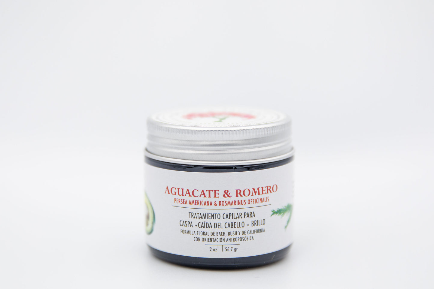 Tratamiento capilar de Aguacate y Romero para el cabello